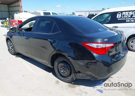 2015 Toyota Corolla Le z USA, uszkodzony, nr VIN 2T1BURHE9FC367284